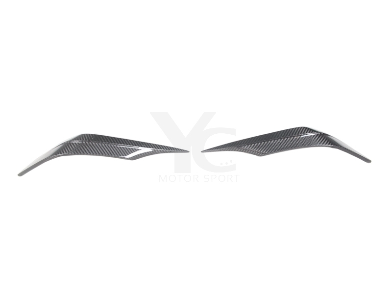 2020-2023 Maserati MC20 NVT Style Front Bumper Attachment Dry Carbon Fiber