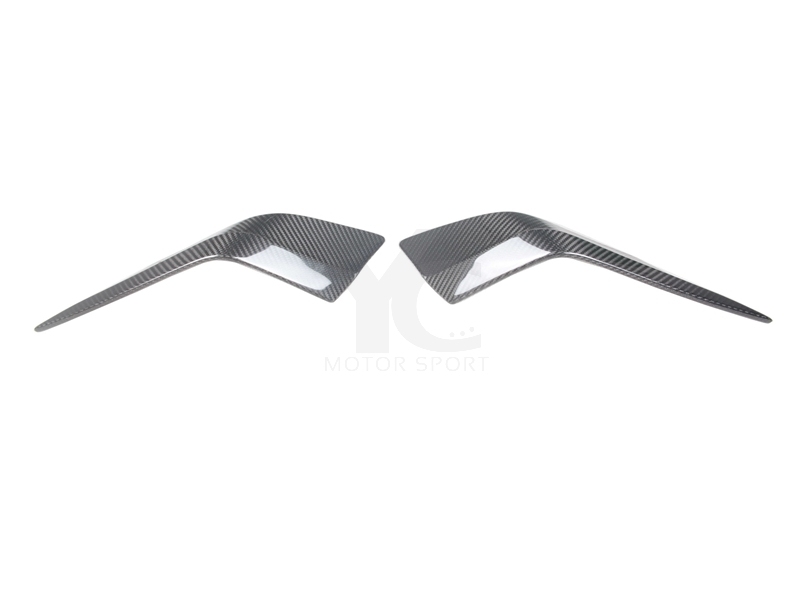 2020-2023 Maserati MC20 NVT Style Front Bumper Attachment Dry Carbon Fiber