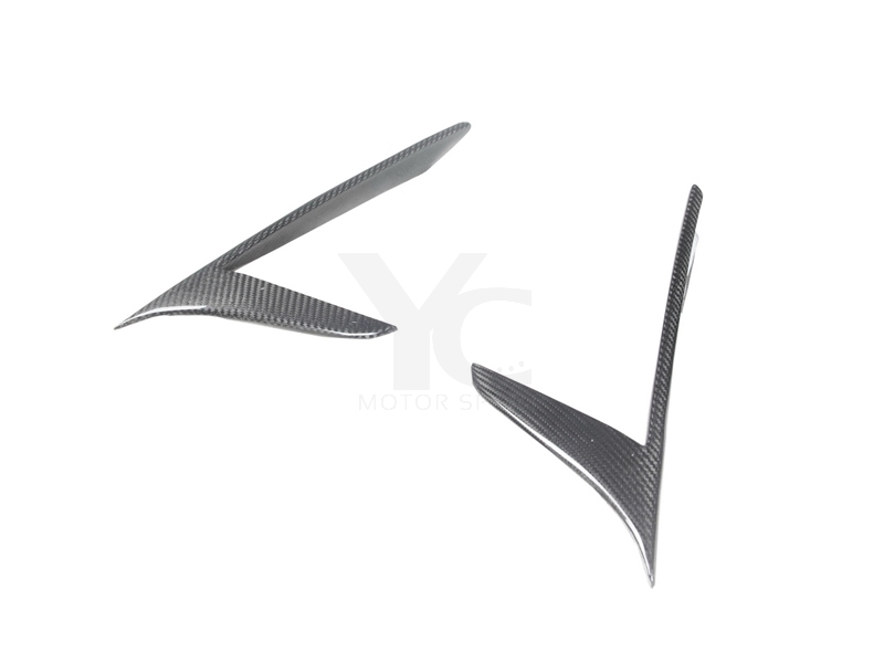 2020-2023 Maserati MC20 NVT Style  Air Guide Cover Dry Carbon Fiber