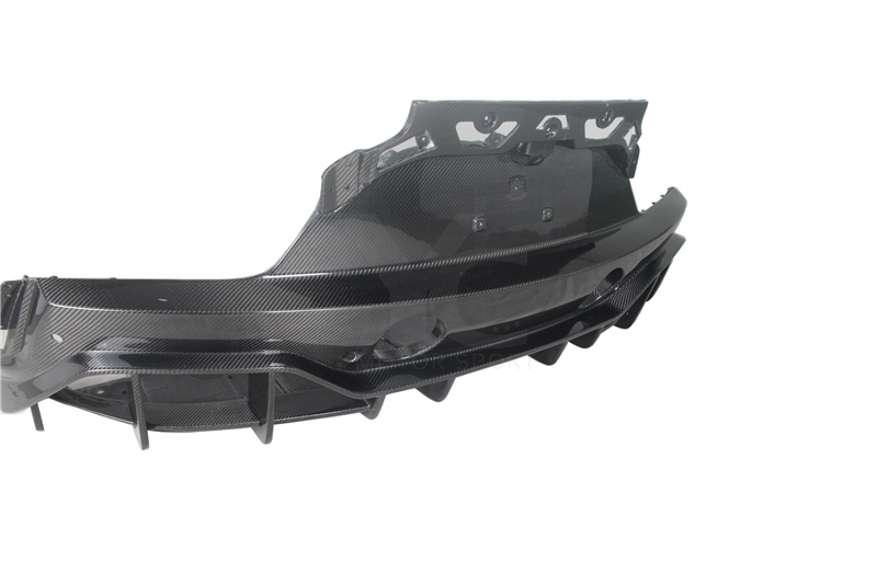 2020-2023 Maserati MC20 Seven Design  Style Rear Diffuser Dry Carbon Fiber