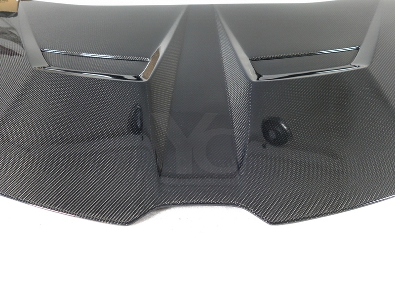 2014-2019 Lamborghini Huracan LP610-4 & LP580-2 Coupe Spyder VRS VICENZA EDIZIONE Style Front Hood Carbon Fiber