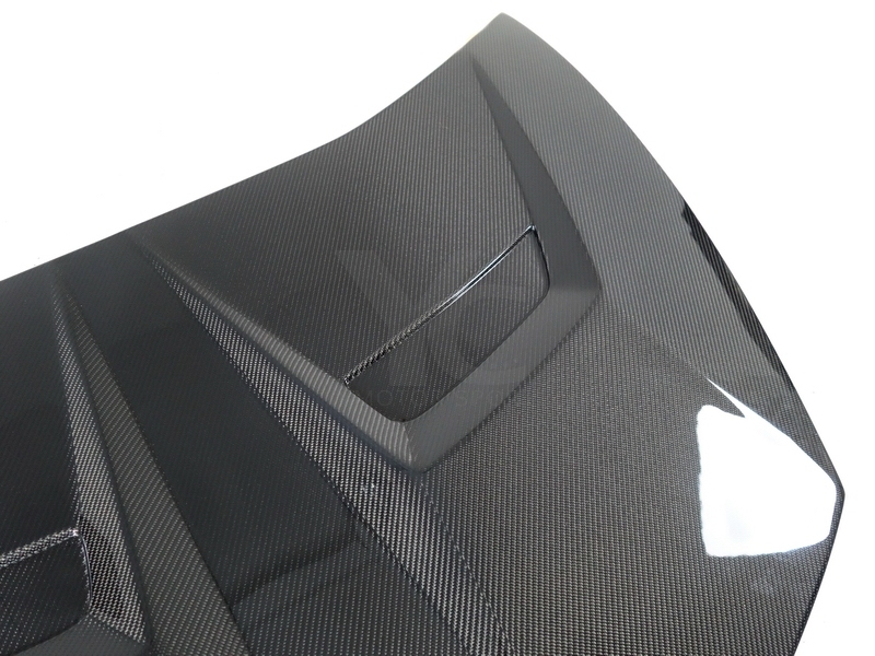 2014-2019 Lamborghini Huracan LP610-4 & LP580-2 Coupe Spyder VRS VICENZA EDIZIONE Style Front Hood Carbon Fiber