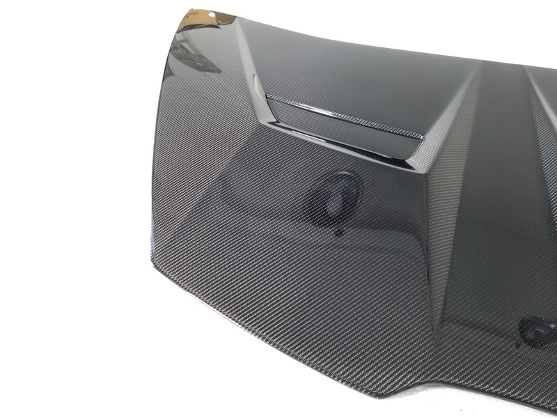 2014-2019 Lamborghini Huracan LP610-4 & LP580-2 Coupe Spyder VRS VICENZA EDIZIONE Style Front Hood Carbon Fiber