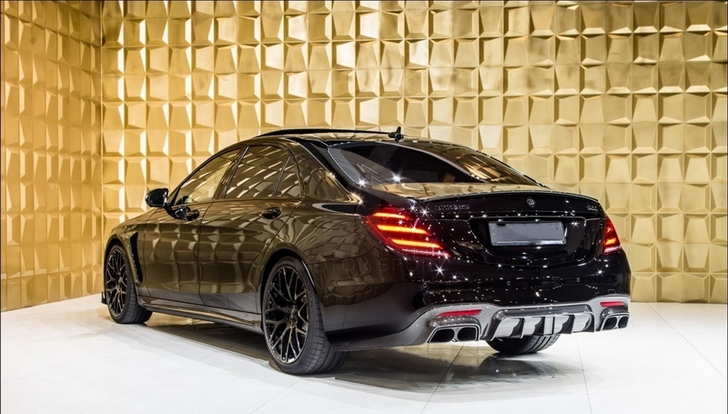 2017-2020 Mercedes Benz W222.2 S63 Pre-Facelift BRBS Style Body Kit Carbon Fiber