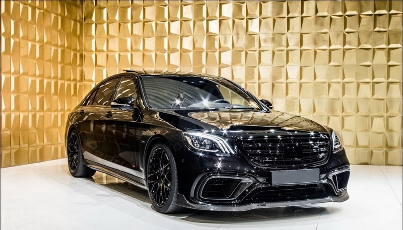 2017-2020 Mercedes Benz W222.2 S63 Pre-Facelift BRBS Style Body Kit Carbon Fiber