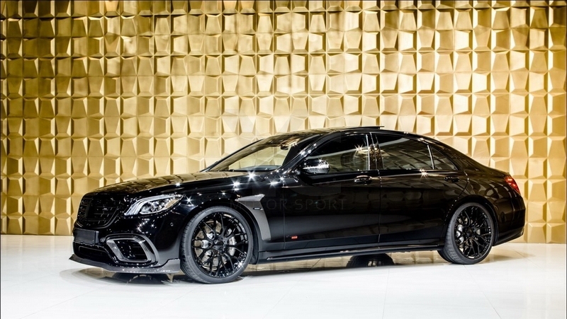 2017-2020 Mercedes Benz W222.2 S63 Pre-Facelift BRBS Style Body Kit Carbon Fiber