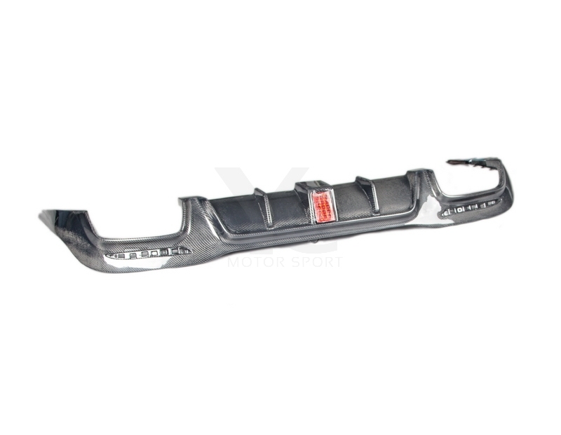 2017-2020 Mercedes Benz W222.2 S63 Pre-Facelift BRBS Style Rear Diffuser Carbon Fiber