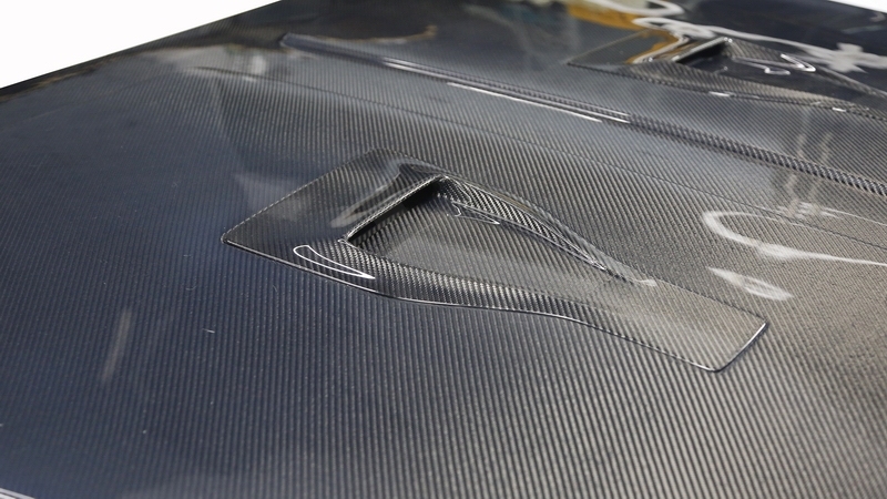2017-2020 Mercedes Benz W222.2 S63 MS Style Hood Bonnet Carbon Fiber