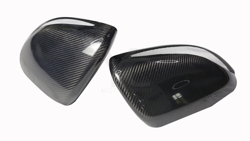 2017-2020 Mercedes Benz W222.2 S63 MS Style Side Mirror Frame Carbon Fiber