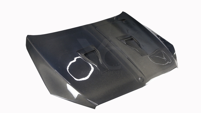2017-2020 Mercedes Benz W222.2 S63 MS Style Hood Bonnet Carbon Fiber