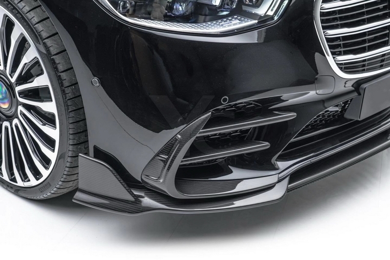 2021-2023 Mercedes Benz W223.1 MS Style Front Lip Full Carbon Fiber