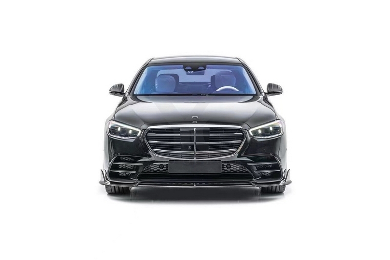 2021-2023 Mercedes Benz W223.1 MS Style Front Lip Full Carbon Fiber
