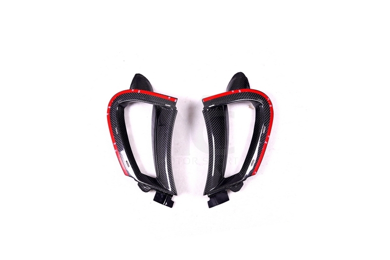 2017-2021 McLaren 720S Coupe & Spider OEM Style Front Bumper Side Vents Carbon Fiber