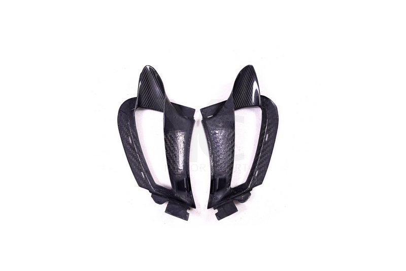 2017-2021 McLaren 720S Coupe & Spider OEM Style Front Bumper Side Vents Carbon Fiber