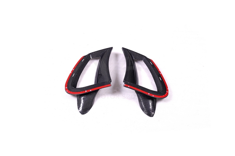 2017-2021 McLaren 720S Coupe & Spider OEM Style Front Bumper Side Vents Carbon Fiber