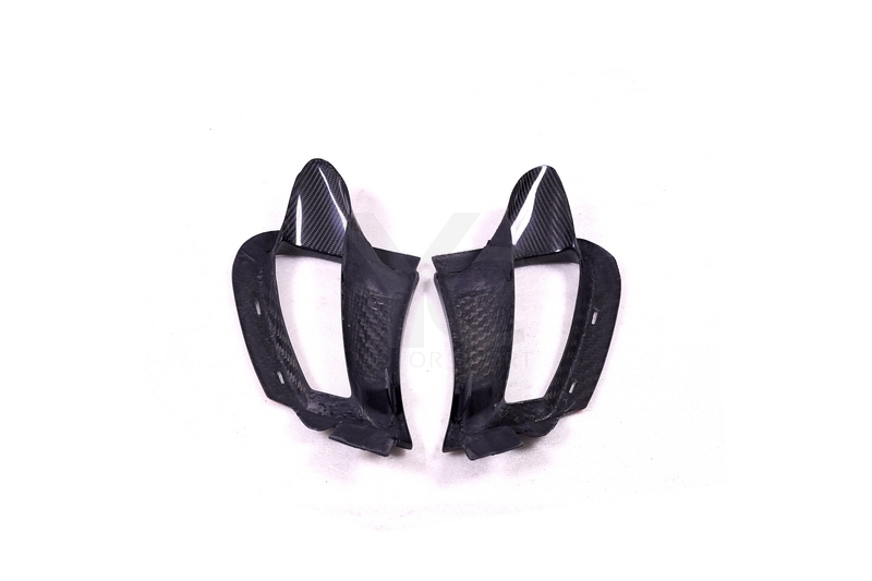 2017-2021 McLaren 720S Coupe & Spider OEM Style Front Bumper Side Vents Carbon Fiber