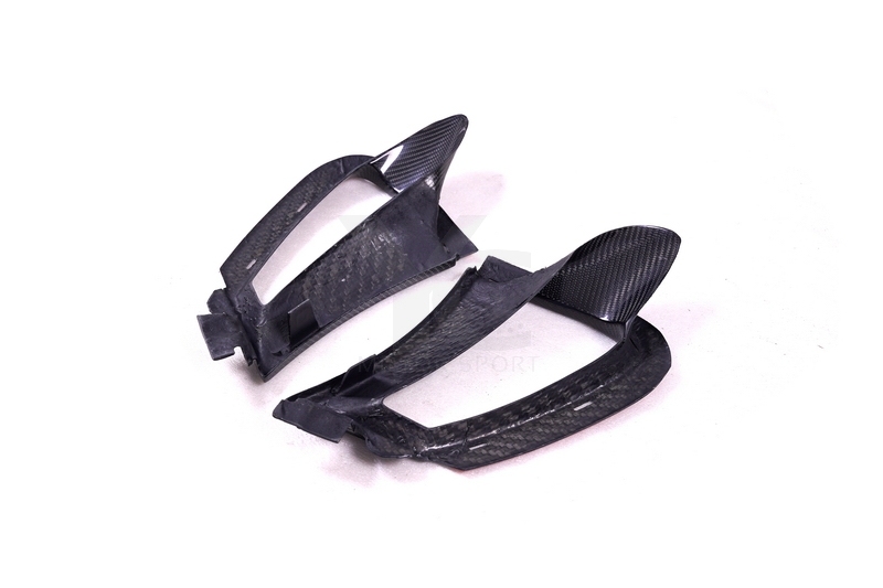 2017-2021 McLaren 720S Coupe & Spider OEM Style Front Bumper Side Vents Carbon Fiber
