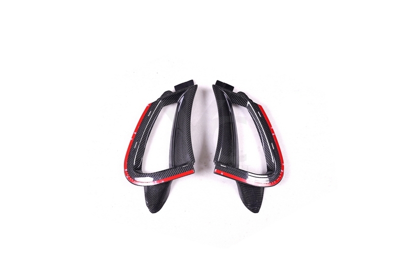 2017-2021 McLaren 720S Coupe & Spider OEM Style Front Bumper Side Vents Carbon Fiber