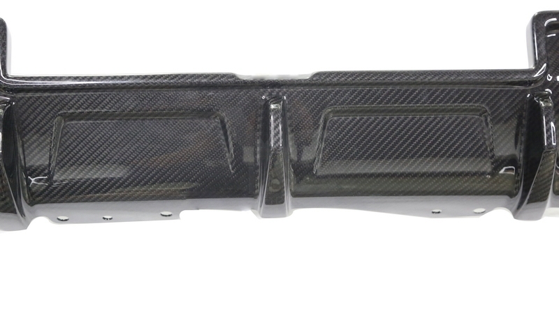 2019-2022 BMW F95 X5M / F96 X6M Rear Diffuser Dry Carbon Fiber