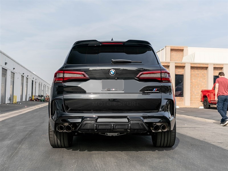 2019-2022 BMW F95 X5M / F96 X6M Rear Diffuser Dry Carbon Fiber