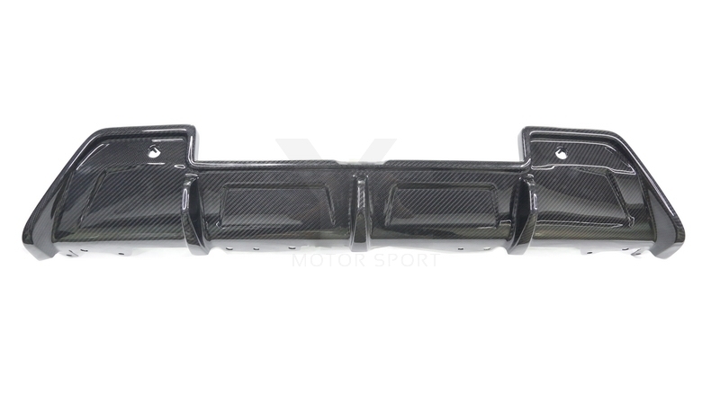 2019-2022 BMW F95 X5M / F96 X6M Rear Diffuser Dry Carbon Fiber