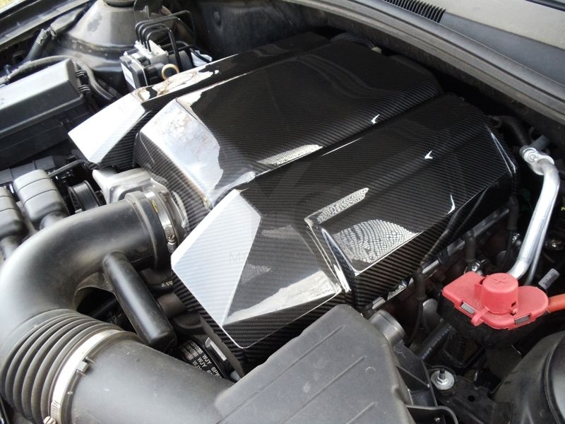 2010-2015 Chevrolet Camaro SS V8 LS3 6.2L Engine Cover Carbon Fiber