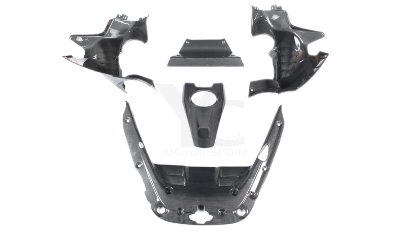 2020-2022 Ferrari SF90 OEM Style Rear Engine Bay Panel Kit Dry Carbon Fiber