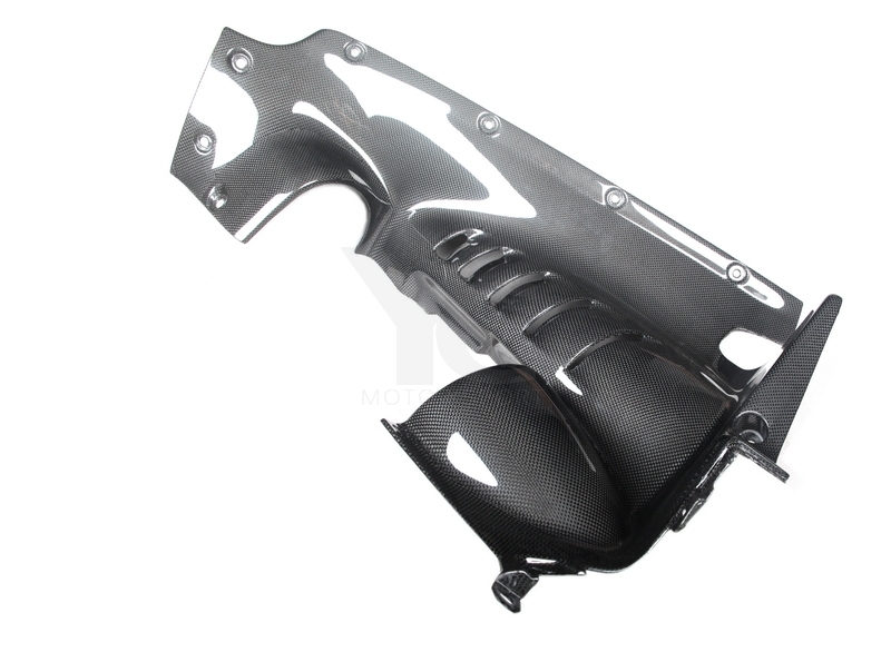 2020-2022 Ferrari SF90 OEM Style Rear Engine Bay Panel Kit Dry Carbon Fiber