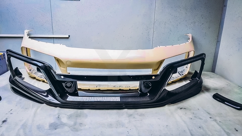 2019-2022 Porsche 911 992.1 Carrera& Targa  & Turbo S TA Style Front Bumper Dry Carbon Fiber