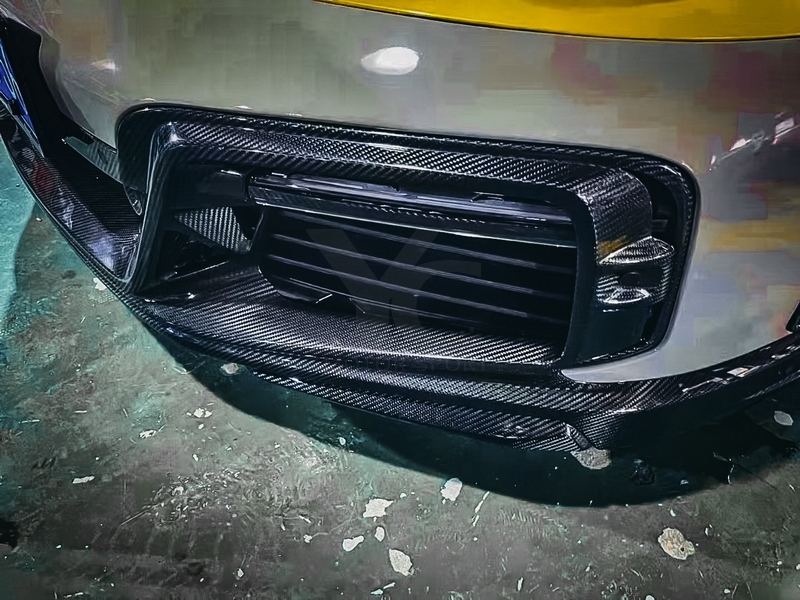 2019-2022 Porsche 911 992.1 Carrera& Targa  & Turbo S TA Style Front Bumper Dry Carbon Fiber