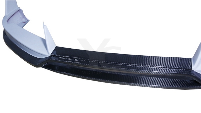 2019-2022 Porsche 911 992.1 Carrera & S & 4 & 4S Turbo-S-Conversion Front Lip Portion Dry Carbon Fiber