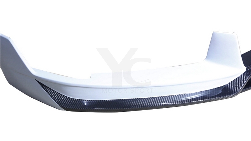 2019-2022 Porsche 911 992.1 Carrera & S & 4 & 4S Turbo-S-Conversion Front Lip Portion Dry Carbon Fiber