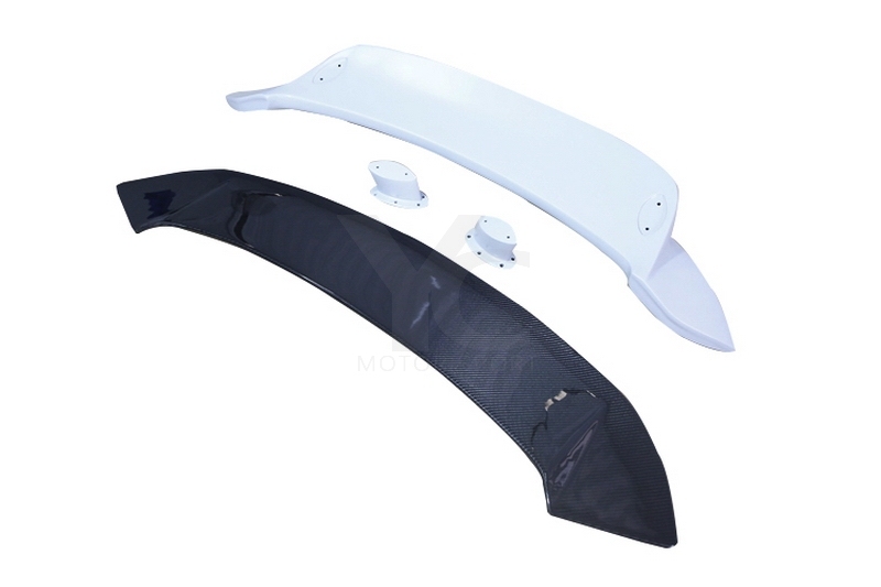2019-2022 Porsche 911 992.1 Carrera & S & 4 & 4S Turbo-S-Conversion Rear Wing Spoiler with Stands & Base Dry Carbon Fiber
