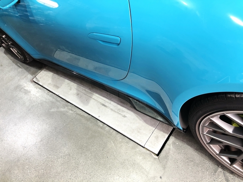 2019-2022 Porsche 911 992.1 Carrera & S & 4 & 4S MIW Performance Style Side Skirt Underboard Dry Carbon Fiber