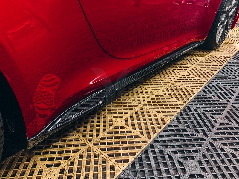 2019-2022 Porsche 911 992.1 Carrera & S & 4 & 4S MIW Performance Style Side Skirt Underboard Dry Carbon Fiber