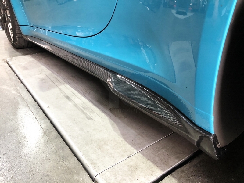2019-2022 Porsche 911 992.1 Carrera & S & 4 & 4S MIW Performance Style Side Skirt Underboard Dry Carbon Fiber