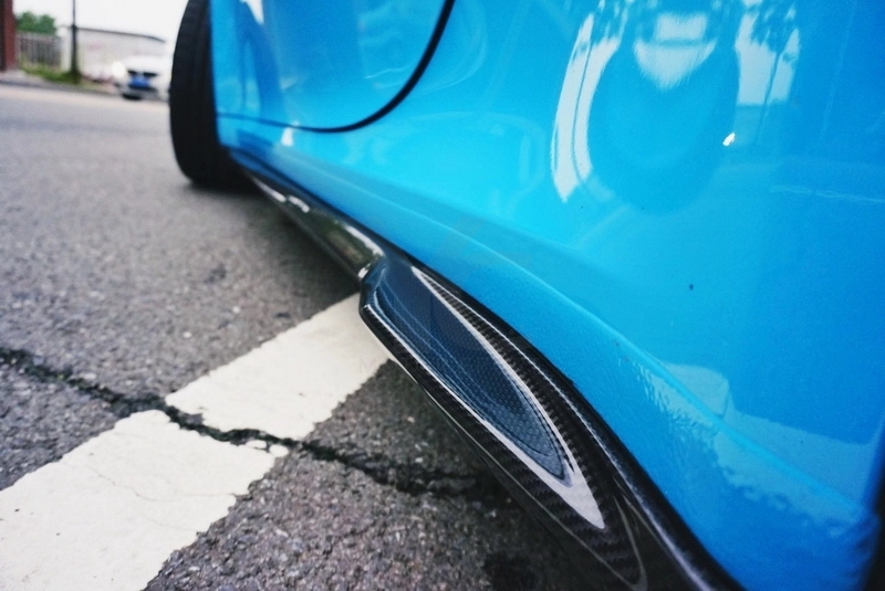 2019-2022 Porsche 911 992.1 Carrera & S & 4 & 4S MIW Performance Style Side Skirt Underboard Dry Carbon Fiber