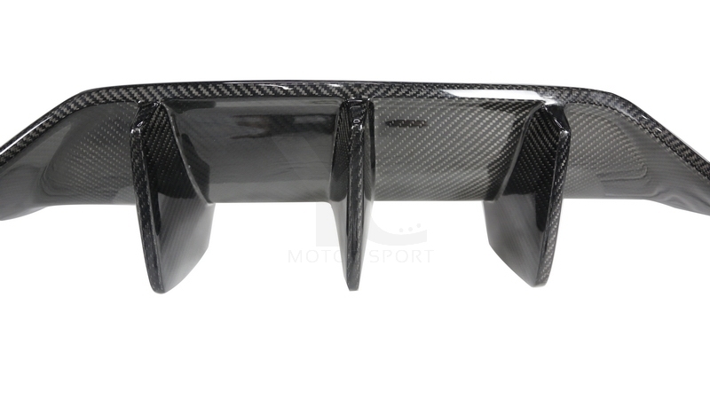 2019-2022 Porsche 911 992.1 Carrera & S & 4 & 4S Sport D MIW Performance Style Rear Under Lip Dry Carbon Fiber
