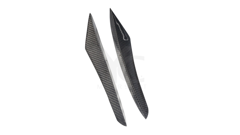 2019-2022 Porsche 911 992.1 Carrera & S & 4 & 4S Sport D MIW Performance Style Canards Dry Carbon Fiber