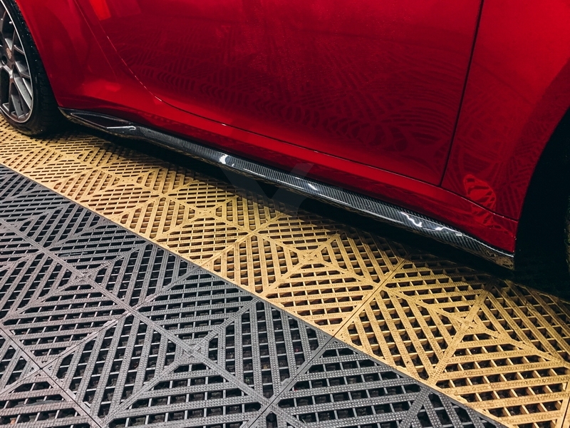 2019-2022 Porsche 911 992.1 Carrera & S & 4 & 4S MIW Performance Style Side Skirt Underboard Dry Carbon Fiber