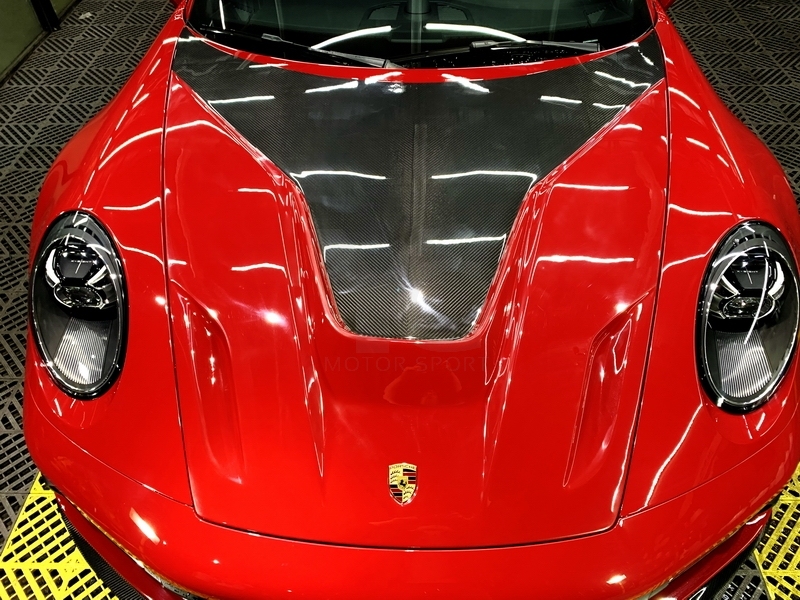 2019-2022 Porsche 911 992.1 Carrera & S & 4 & 4S MIW Performance Style Front Hood Dry Carbon Fiber