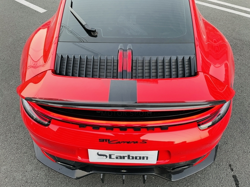 2019-2022 Porsche 911 992.1 Carrera & S & 4 & 4S MIW Performance Style Trunk Spoiler Dry Carbon Fiber