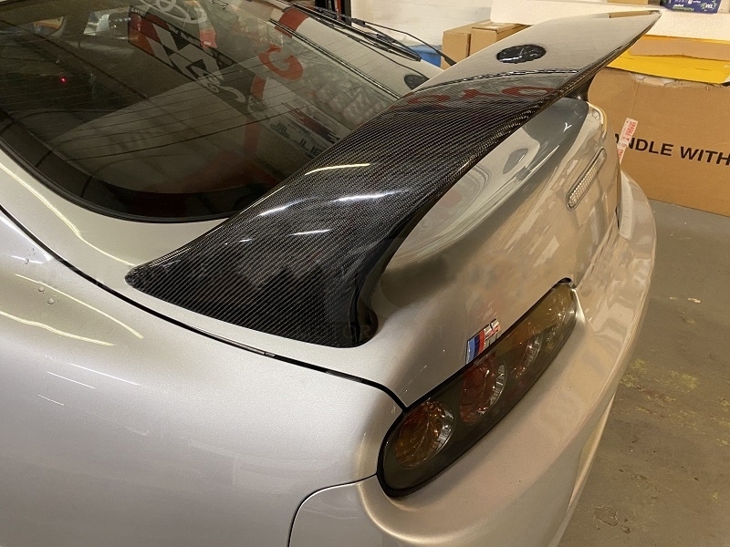 Fiber Glass 1993-2002 Toyota Supra MK4 MB Style Rear Spoiler Wing