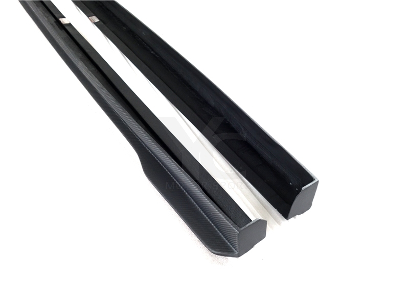 Carbon Fiber Matte Finish 2017-2022 Audi RS4 B9 B9.5 Avant RS01R Side Skirt Underboard