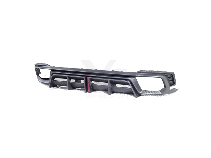 Carbon Fiber Matte Finish 2017-2022 Audi RS4 B9 B9.5 Avant RS01R Rear Diffuser