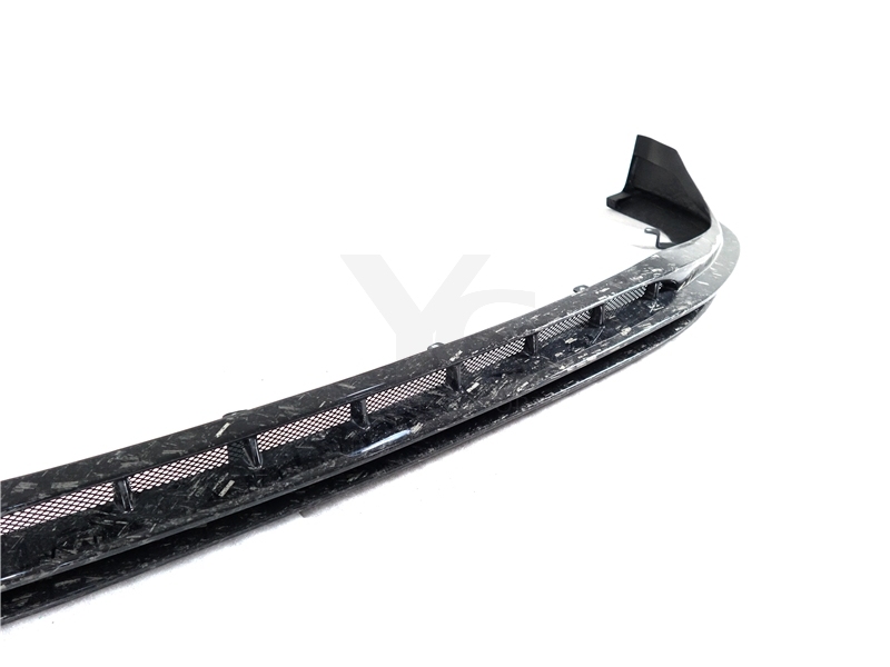 Forged Carbon Weave Carbon Fiber 2019-2022 Audi RS6 Avant C8 BKSS Style Front Lip