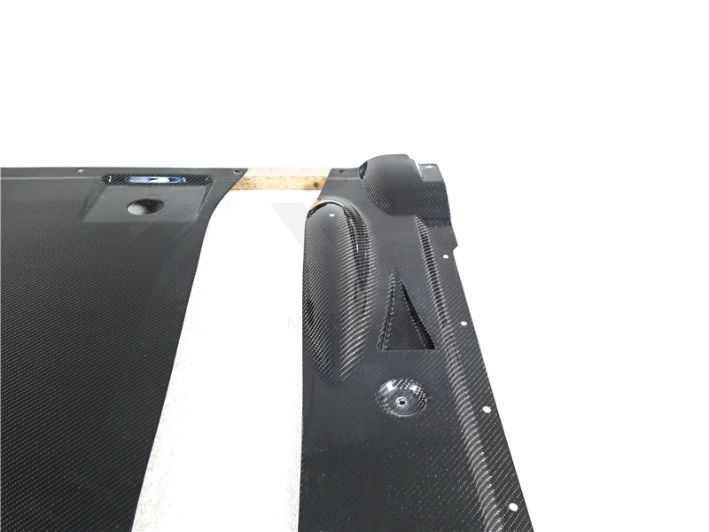 2011-2016 Nissan R35 GTR DBA NI Style Rear Diffuser Underboard w/ Fog Lamp Cutout