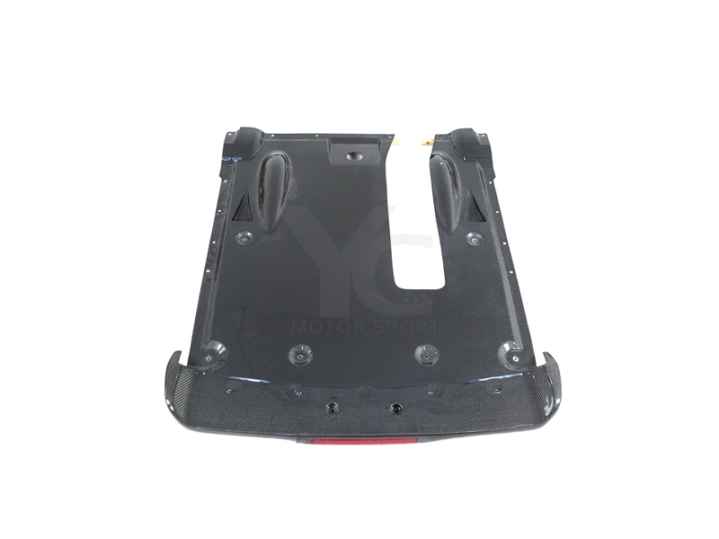 2011-2016 Nissan R35 GTR DBA NI Style Rear Diffuser Underboard w/ Fog Lamp Cutout