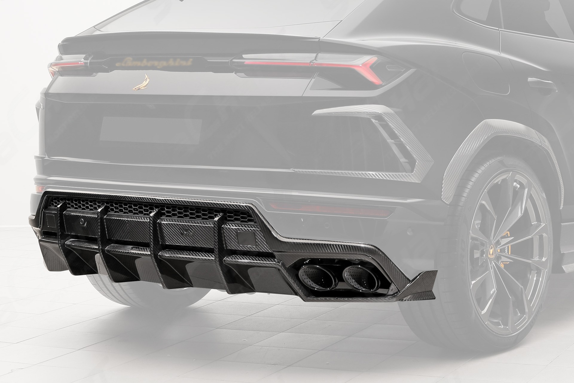 Carbon Fiber 2018-2022 Lamborghini URUS TPC Style Rear Diffuser