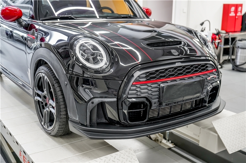 Fiber Glass AG Style Front Lip Fit For 2022-2023 MINI F56 JCW Duell